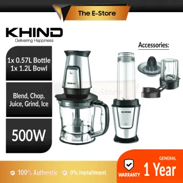 How to chop, blend and grind  Khind Multi Blender Chopper BLC129 