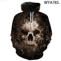 New Skull Printed 3D New Hoodies Men Women Children Fashion Long Sleeve Sweatshirts Streetwear Fashion Boy Girl Kids Clothes Jackettrend