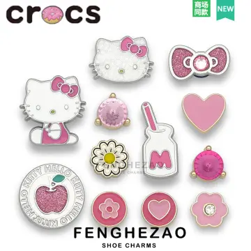 Pink y2k Aesthetic croc charms
