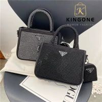 【พร้อมส่ง】kingone bag fashion กระเป๋าผู้หญิง กระเป๋าสะพายข้าง กระเป๋าแฟชั่น  รุ่น D-1308