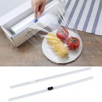 【hot】 Plastic Wrap Dispensers And Foil Film Cutter Food Cling Stretch Dispenser ！