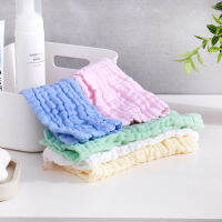 【cw】4pcslot Strong Absorbent Soft Scouring Pad Kitchen Cleaning Dish Towel Cotton Household Cleaning Cloths Kitchen Towel Gadgets ！