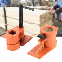 Heavy Duty 1 inch Pipe Clamp Jaws Cast Steel Clamp Fixture Set Woodworking Tool Kit