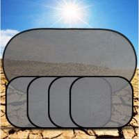 5pcs Car sunshade curtain side window magnetic sunscreen heat insulation magnet car window sunshade Sunshades