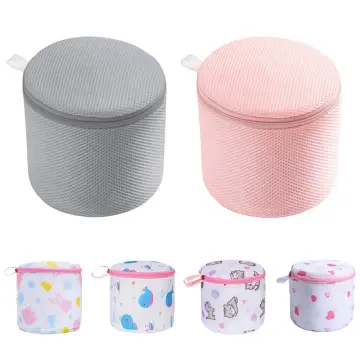 Bra Special Laundry Bag With Zipper Polyester Laundry Basket Mesh