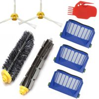 8ชิ้นล็อต Hepa Filter &amp; Side Brush Kit สำหรับ Irobot Roomba 600 Series 595 620 630 650 660 680 690เครื่องดูดฝุ่นอะไหล่