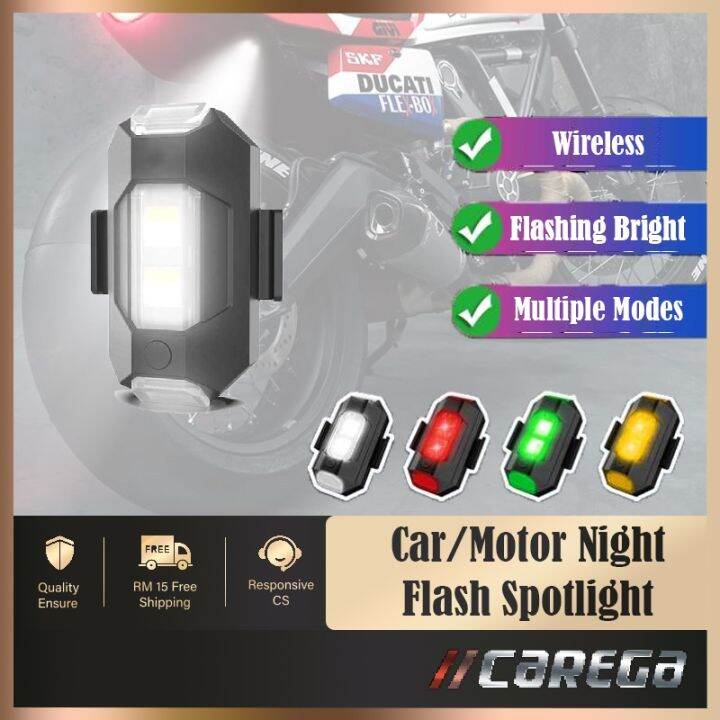 Car Motorcycle bikes cycling rechargeable flashing lights modified drones aircraft lights night