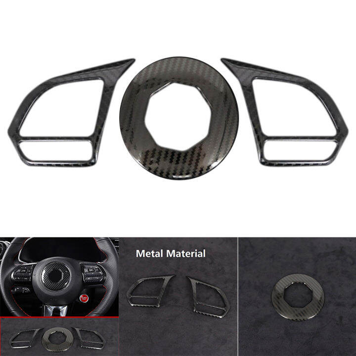 car-metal-carbon-fiber-steering-wheel-cover-trim-decoration-frame-for-mg-zs-ev-hs-mg6-mg5-ezs-2018-2021-accessories