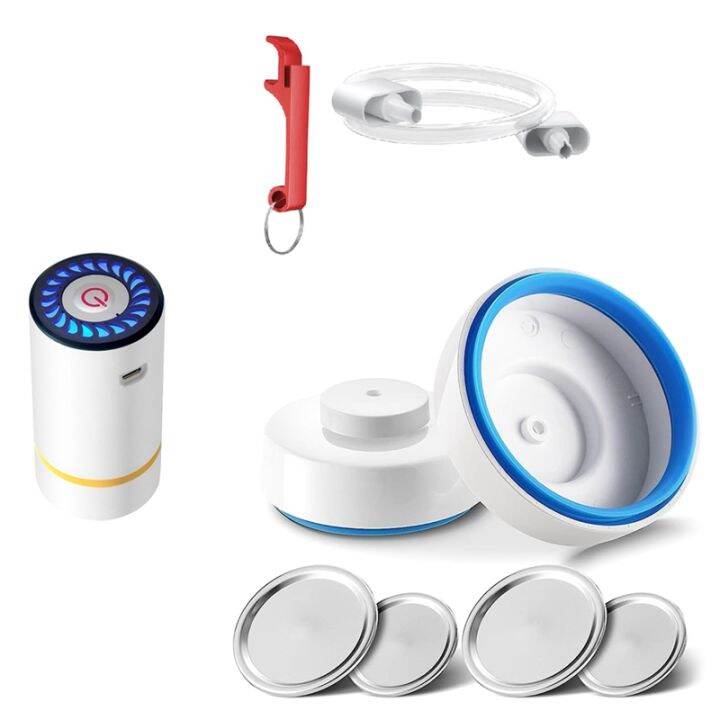 Electric Jar Vacuum Sealer Jar Seal Pump for Mason Jars Wide and