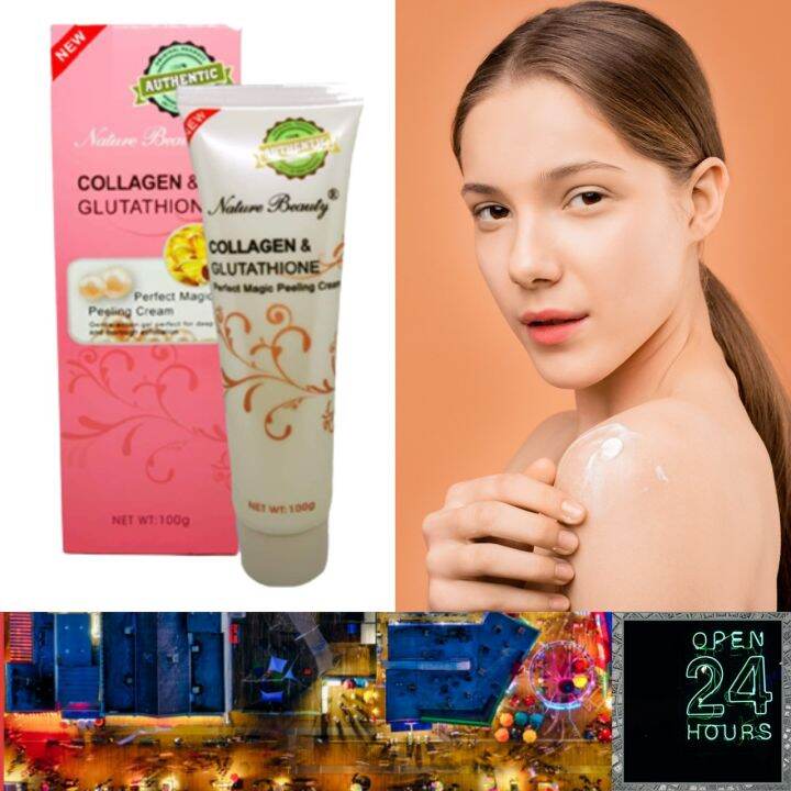 ORIGINAL Nature Beauty Collagen & Glutathione Perfect Peeling Gel Cream