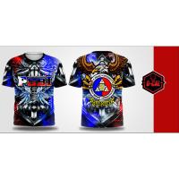 2023 NewFull Sublimation T Shirt PGBI GUARDIANS เสื้อยืด Unisex 3D Print Cotton Summer Tee