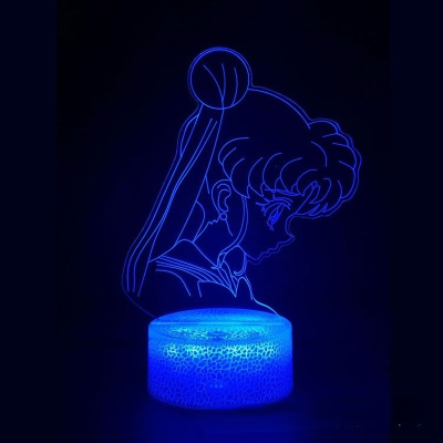 3D Anime Hatsune Future Night Light Creative Christmas Gift Bedroom Living Room Decoration Ambience Table Lamp Cute Cartoon Toy