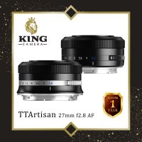 TTArtisan 27mm F2.8 FUJI / SONY / NIKON Z เลนส์ ออโต้โฟกัส AF ( AUTO FOCUS Lens 27 MM F 2.8 X FX Mount เมาท์ XF NZ NIKONZ NEX E FE 25mm 25 )