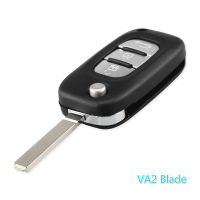 【❤】 islwpi KEYYOU ปุ่ม Filp รถ Remote Key Case Renault Fluence Clio Megane Kangoo Modus Auto Key พร้อม NE73/VA2