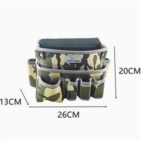 Wear-resistant Hardware Toolbox Camo Oxford Cloth Multifunctional Maintenance Electrician Waist Bag Portable Storage Bag