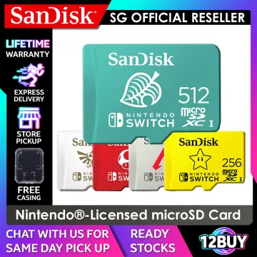 Nintendo Switch 64GB 128GB 256GB Micro SD Card SanDisk SDXC Memory Card