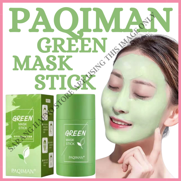 Green Mask Stick Original Moisturizing Deep Cleansing Green Tea Mask