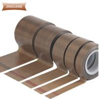 JINXUANE 10m/Roll ทนต่อการสึกหรอ เครื่องดูดสูญญากาศ ฉนวน ทนต่ออุณหภูมิสูง ผ้าเทปผ้า เทป PTFE เครื่องปิดผนึกกาว