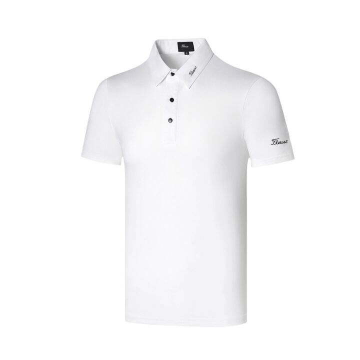 master-bunny-malbon-descennte-amazingcre-honma-pearly-gates-titleist๑-golf-mens-top-lapel-polo-shirt-casual-short-sleeved-t-shirt-golf-sportswear-jersey