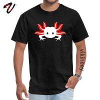 Axolotl T Shirt Dominant Short Sleeve Trippy Ghana O-Neck Mens Tops Shirts Trippy Tee-Shirt Valentine Day