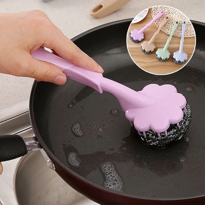 【hot】✹♕✐  Wire Handle Hanging Cleaning Pan Dish Washing Cutlery Cleaner
