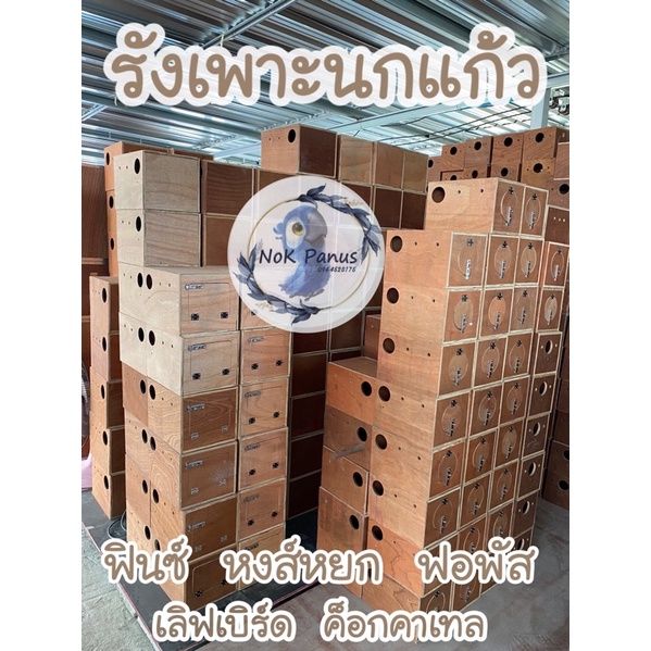 ส่งฟรี-รังเพาะนกเเก้ว-บ้านสัตว์เลี้ยง-บ้านนก-ฟินซ์-เลิฟเบิร์ด-กรีนชีค-ฟอพัส-หงส์หยก-ค็อกคาเทล