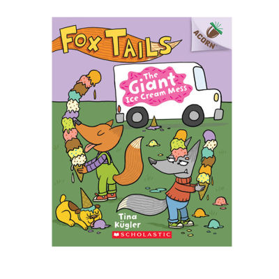 Fox tails #3 the giant ice cream messes in English