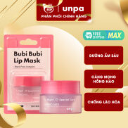 Mặt Nạ Ngủ Môi Dưỡng Ẩm Chống Lão Hóa Unpa Bubi Bubi Lip Mask 9g