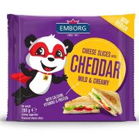 Enjoy at home ?Emborg Junior Cheese Slices 200g.