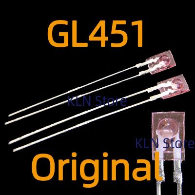 10pcs GL451 Bidirectional Emission Type Infrared Light Emitting Diode DIP-2 original Electrical Circuitry Parts