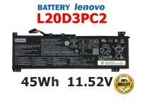 LENOVO แบตเตอรี่ L20D3PC2 ของแท้ (สำหรับ Ideapad Gaming 3 15ACH6 15IHU6 Series L20M3PC2 L20L3PC2 L20C3PC2) Lenovo Battery Notebook แบตเตอรี่โน๊ตบุ๊ค เลอโนโว