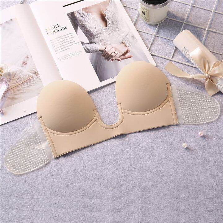 a-so-cute-ที่มองไม่เห็น-push-upstrapless-braswedding-party-sticky-self-adhesive-ซิลิโคน-brassiere-breathable-deep-uunderwear