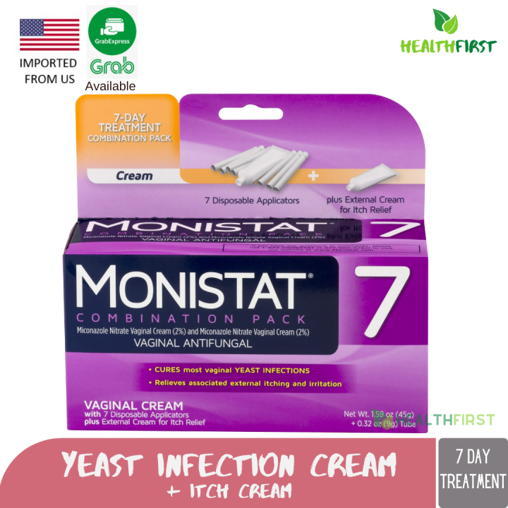 Monistat Yeast Infection Treatment Antifungal Cream Only OR