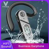 VTUOGE Wireless Bluetooth 5.2 Earphone Super Long Standby Single Business Hifi Stereo Wireless Headphone Sports headset In-Ear Mini Earbuds with microphone