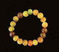 DIY beaded bracelet for women.   HUE agate 10 MMBead for jewelry making.