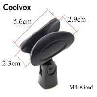 【Innovative】 Coolvox คลิปเวทีพลาสติกแบบมีสายไร้สายมือถือไมโครโฟนที่วางขาตั้งอะแดปเตอร์ที่ใส่อุปกรณ์อิเล็กทรอนิกส์