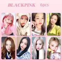 6PCS/set BLACKPINK LOMO card Jisoo Rose Jennie Lisa photocard photo collection