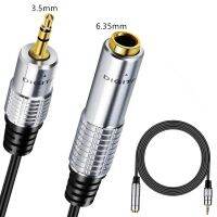 【HOT】 ERE 3.5mm Male to 6.35mm Female Audio Cable 1/8 Male to 1/4 Female 3.5mm to 6.35mm Stereo Jack Adapter Wire Cord