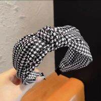 2 buah/set Fashion wanita simpul Hairband gadis kain ikat kepala bertepi lebar buatan tangan mencuci wajah aksesoris rambut grosir