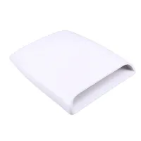 Vent Cover Air Flow Roof Scoop Trim White Bonnet Decor Decorative Hood