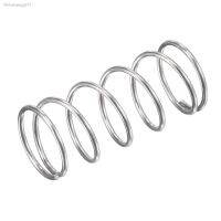 Uxcell 16mmx1.2mmx45mm 304 Stainless Steel Compression Spring 15.7N Load Capacity 5pcs