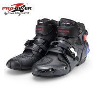 CODai424839 Motorcycle boots high pedal riding boots BIKERS leather racing motorcycle cross country shoes