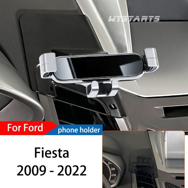 ขาตั้งยึดที่วางโทรศัพท์ในรถสำหรับ-ford-fiesta-2009-2022อุปกรณ์เสริมสำหรับที่ยึดโทรศัพท์นำทาง-gps-แบบปรับได้