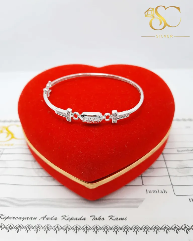 Gelang on sale bangle silver