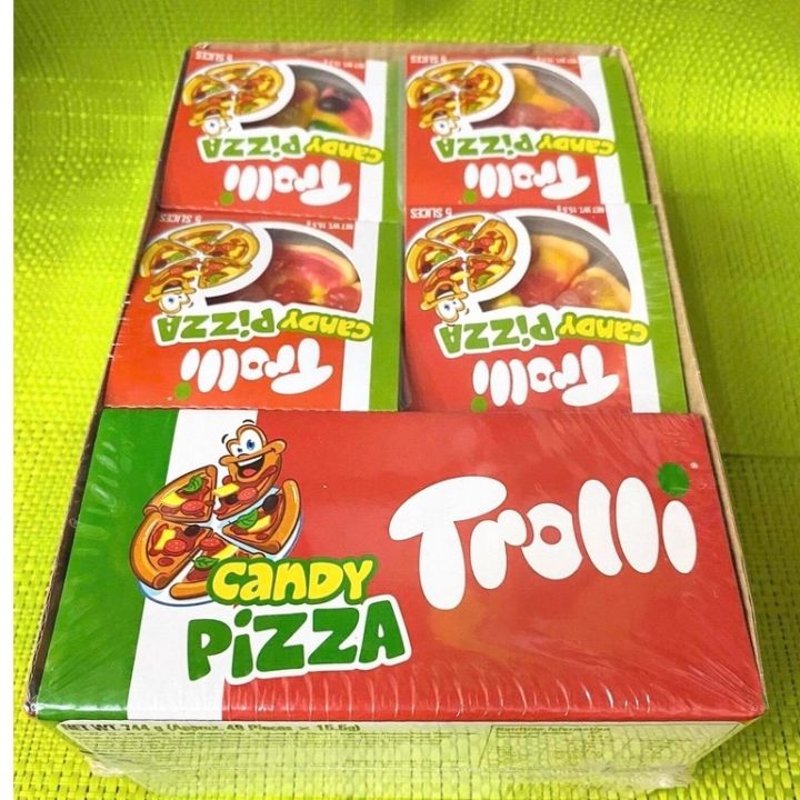 Trolli Pizza Gummy Sour Sweet Candies In Pack Lazada Ph