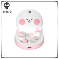 ชุดหูฟังบลูทูธไร้สายสไลด์ TM-25 Mucro รูปการ์ตูน In-Ear TWS หูฟังสำหรับเล่นกีฬา