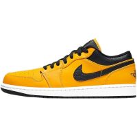 【hot】Air Low Black and Yellow Taxi Xiaoxinhuan Mens Low-Top Casual Sports Basketball Shoes 553558-700