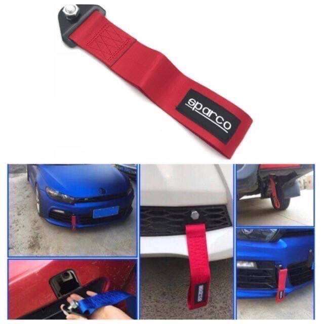 Red sparco tow strap COD P5314 Lazada PH