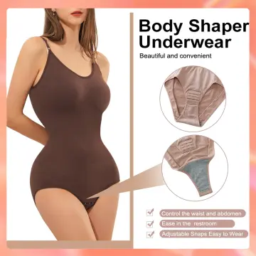 Seamless Target Firm Tummy Control Shapewear Bodysuit Open Bust