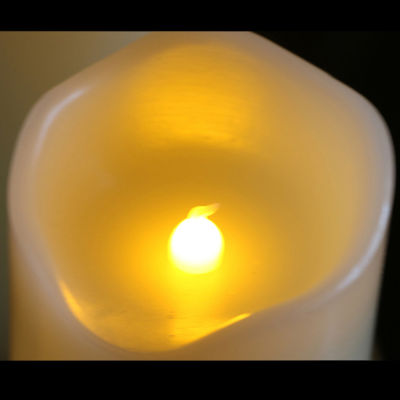 Flameless Uneven Edge Electrical Paraffin Wax Led Candle For Wedding PartyHomeChristmasDecoration And Lovely Night Light